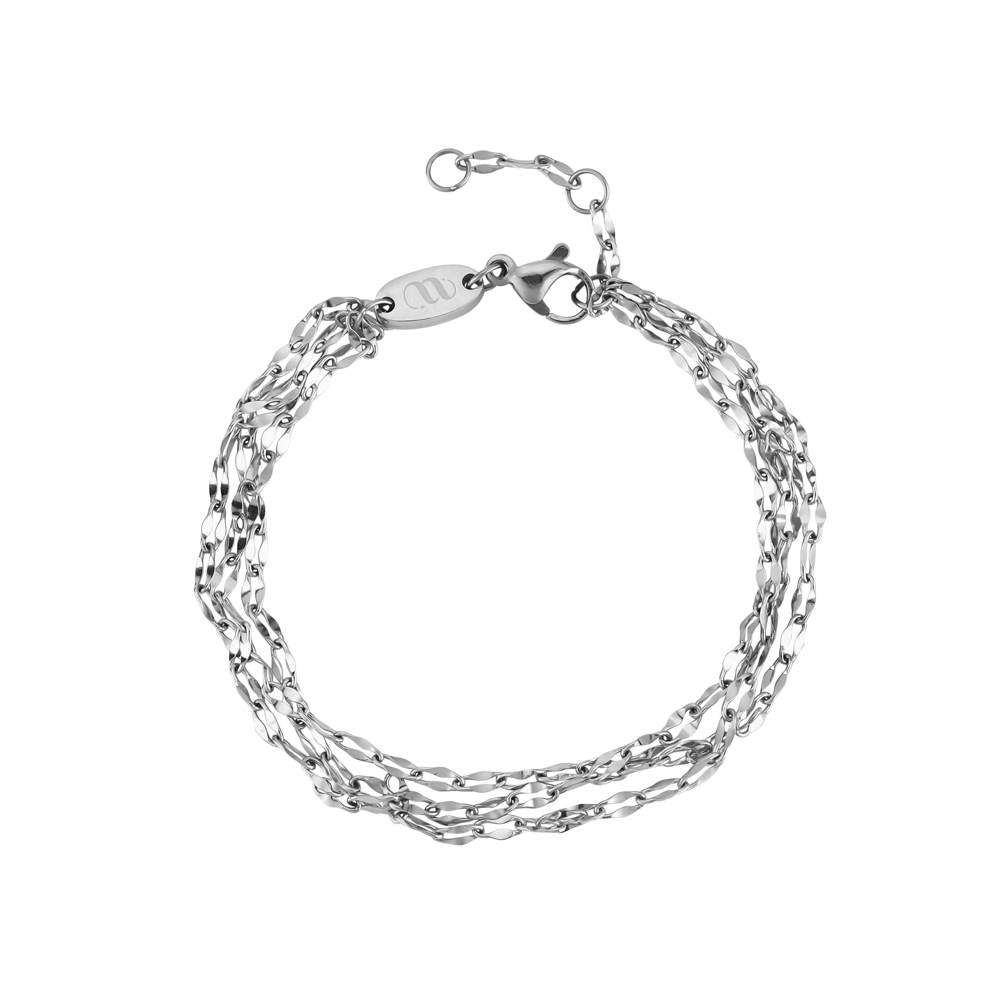 Dreifach Armband - silber