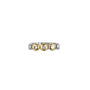 Flexi-Ring bicolor mit Steinen