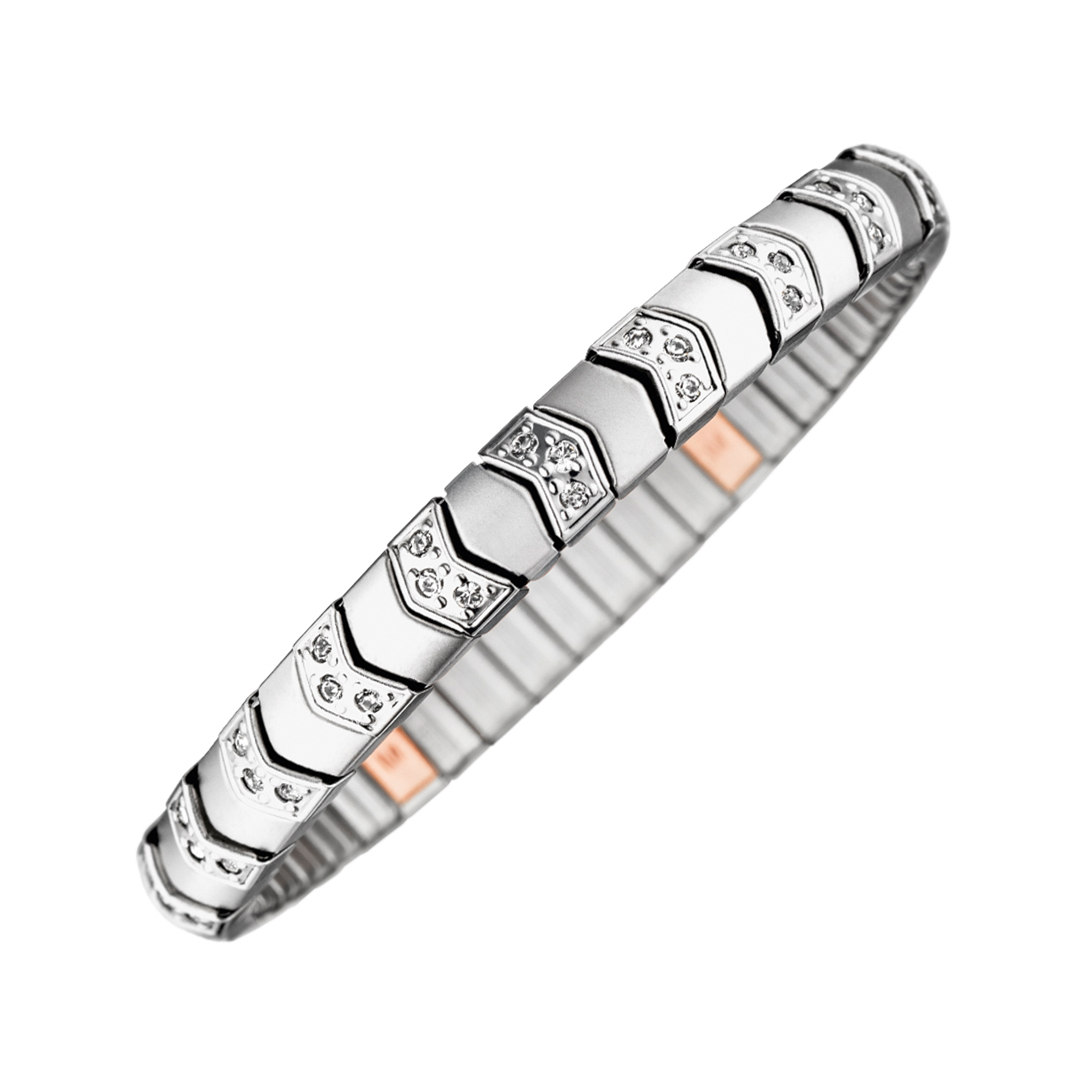 Flexi-Armband silber