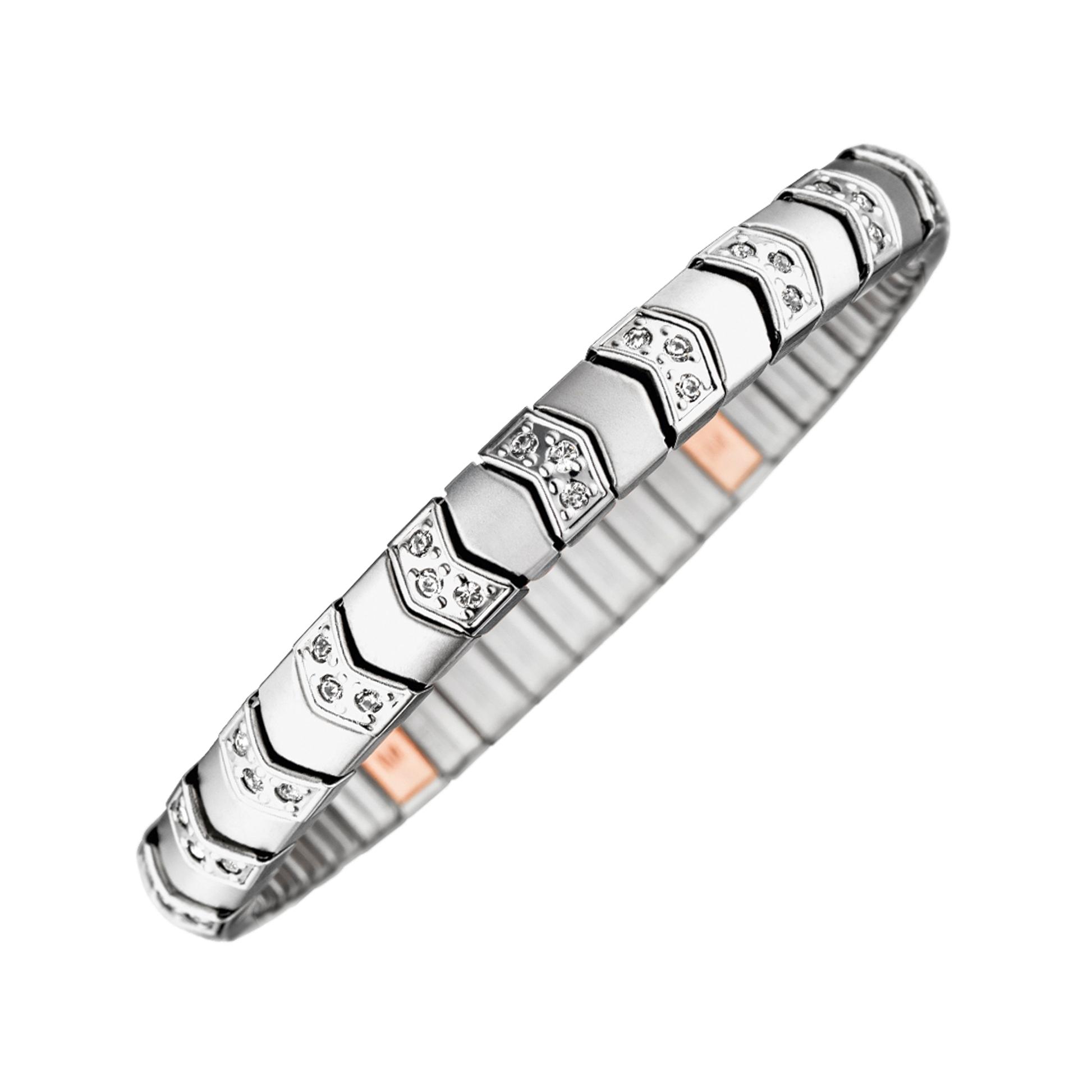 Flexi-Armband silber