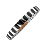 Flexi-Armband Classix silber Schwarz
