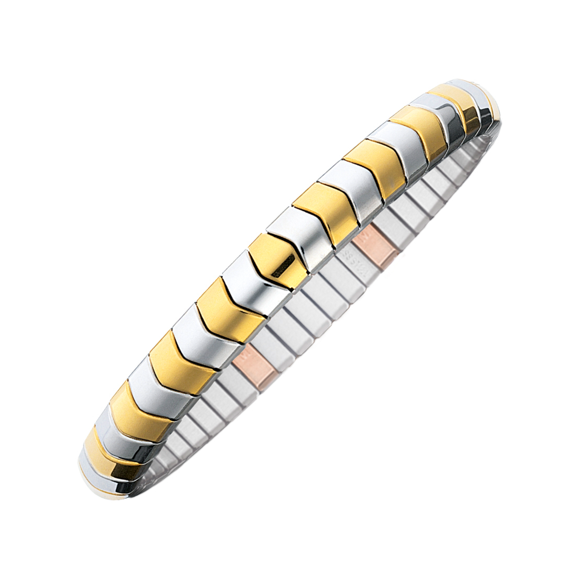 Flexi-Armband silber gold