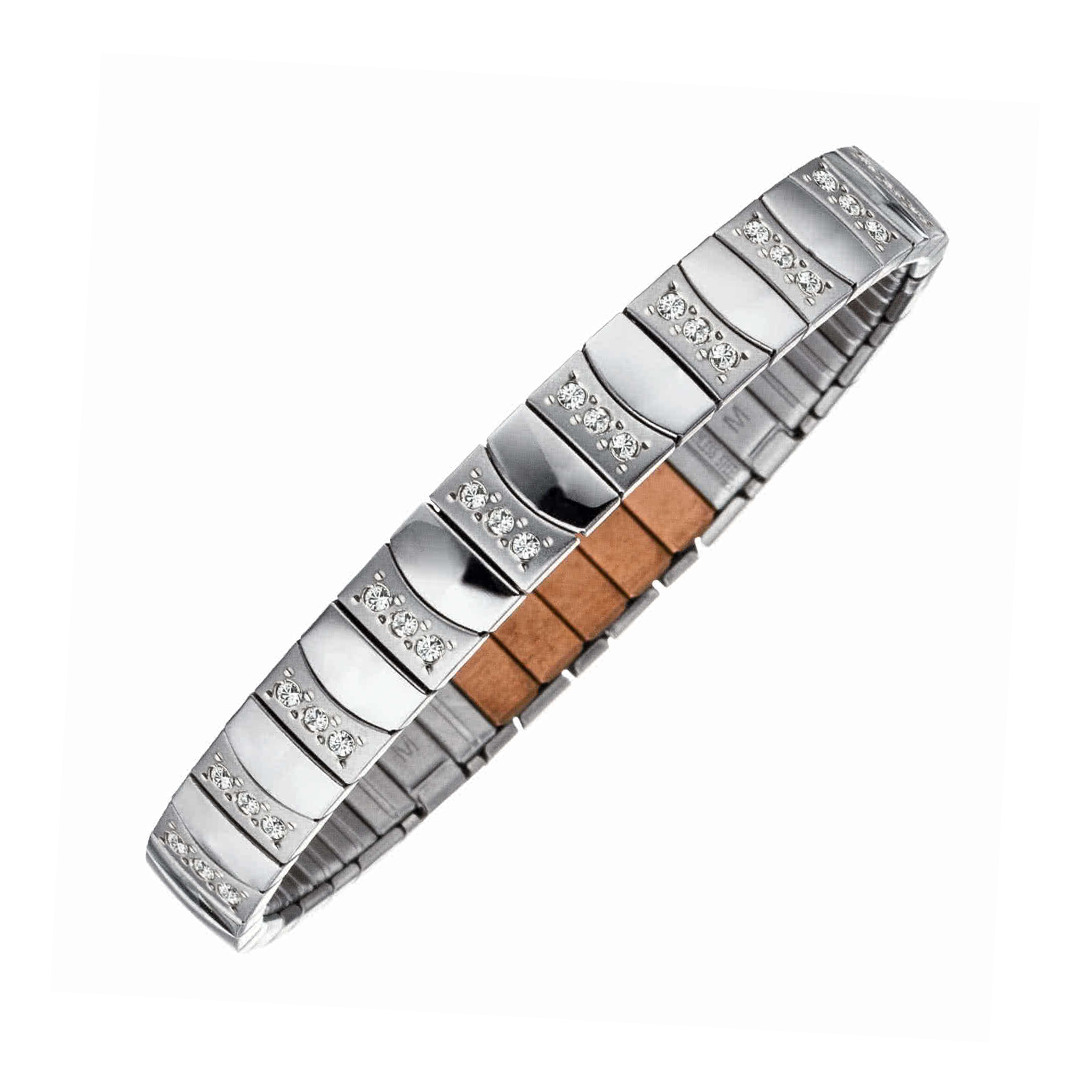 Flexi-Armband Matt-Glanz Zirkonia
