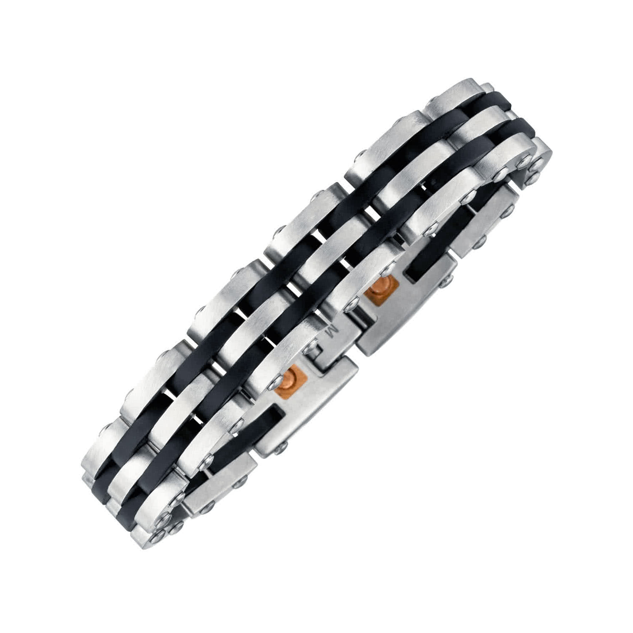 Magnetarmband Black Stripes