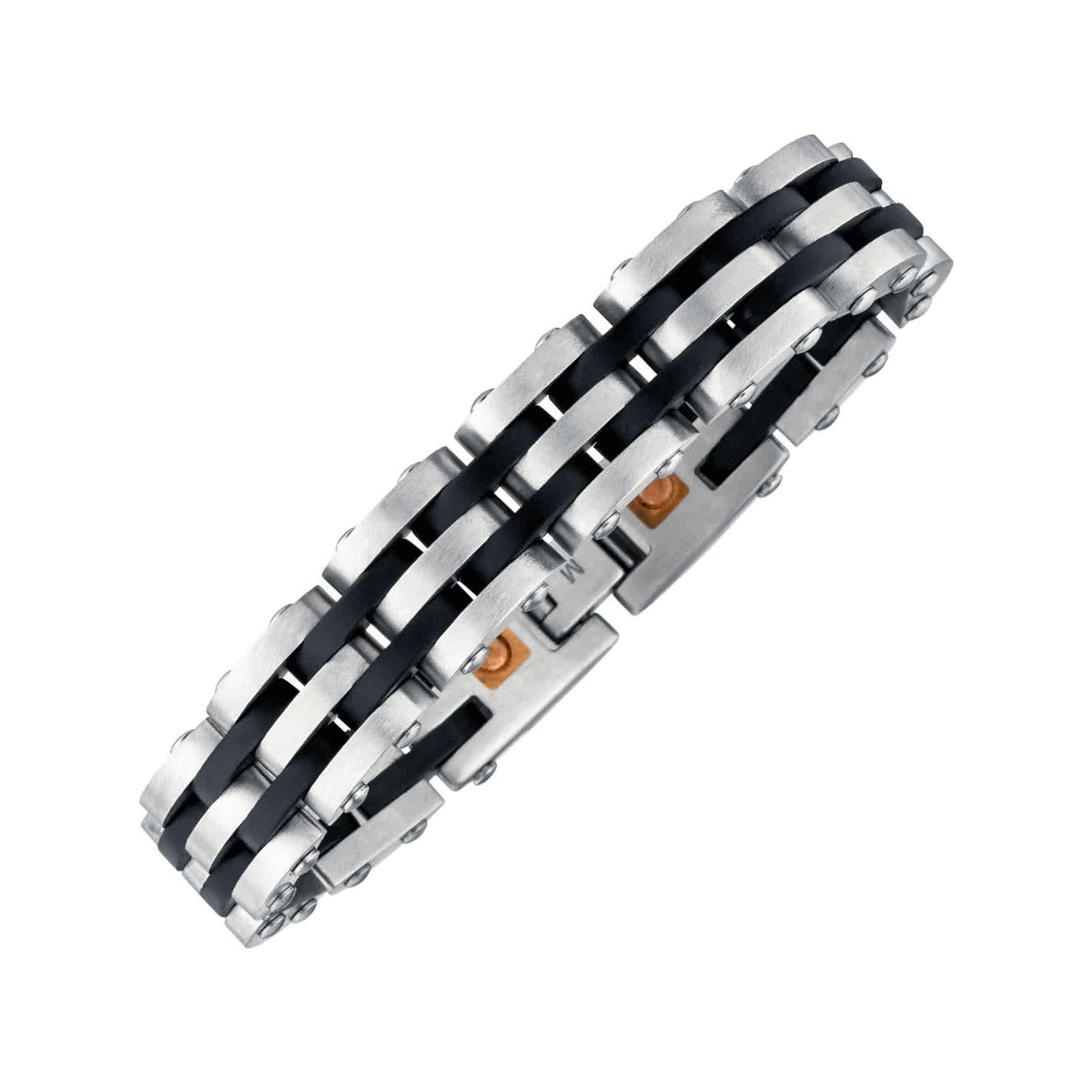 Magnetarmband Black Stripes