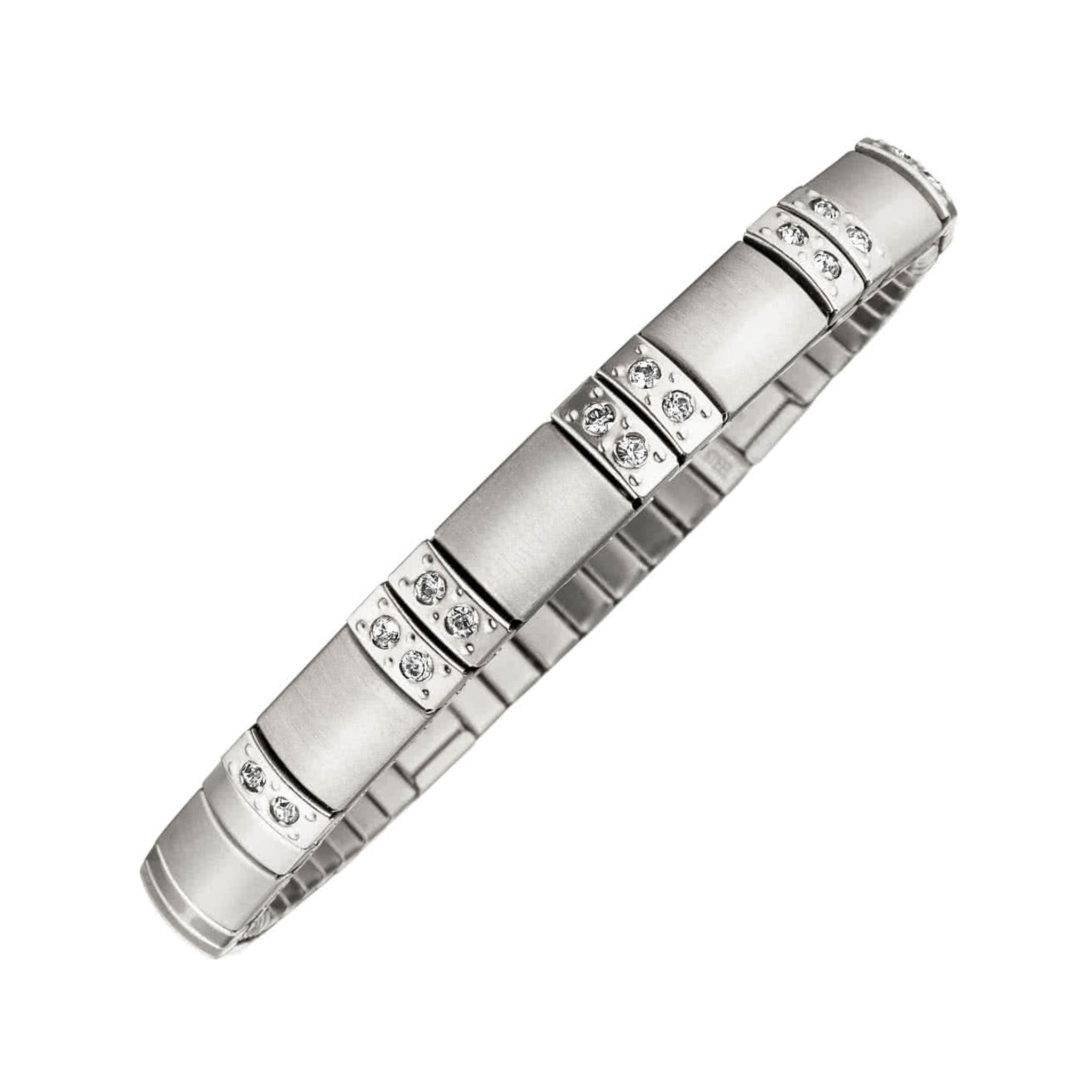Flexi-Armband Matt-Glanz Kristalle