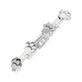 Magnetarmband Edelstahl Pfote