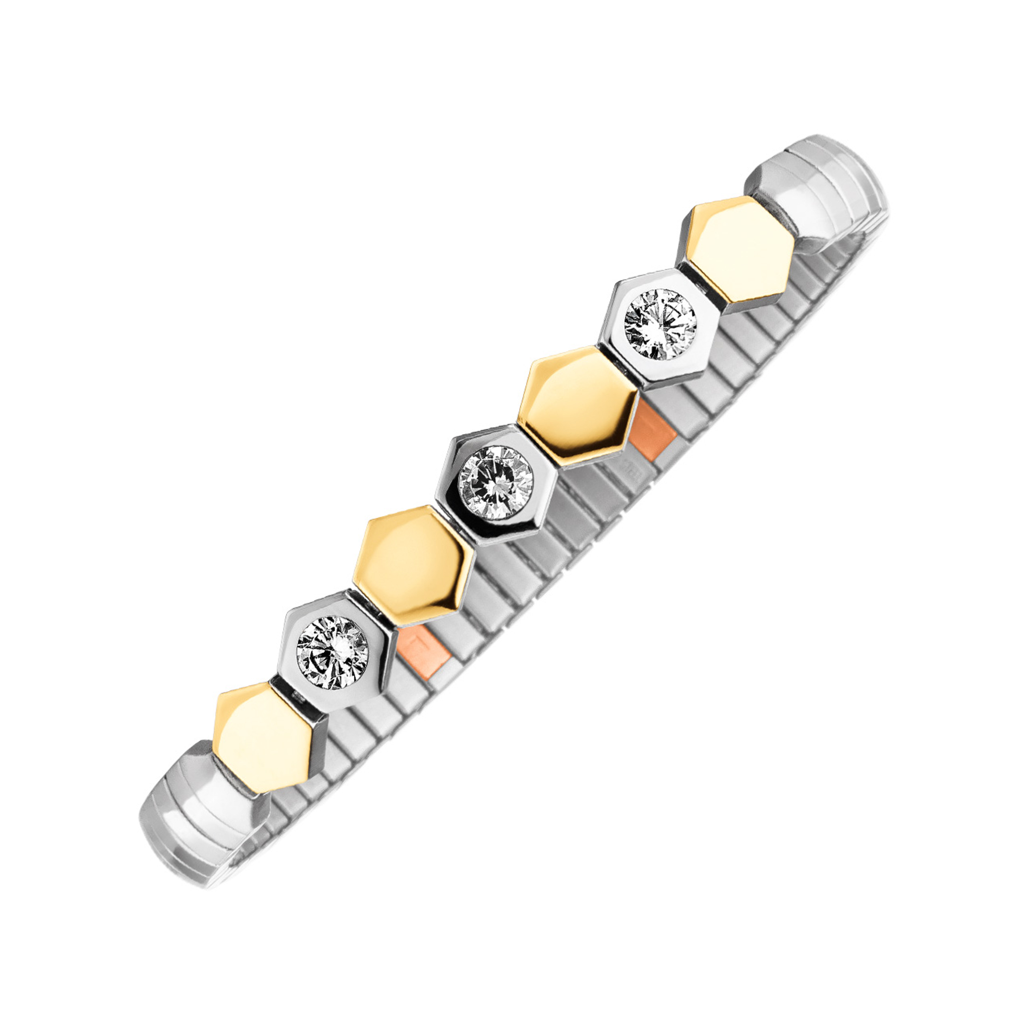 Flexi-Armband Honeycomb Zirkonia