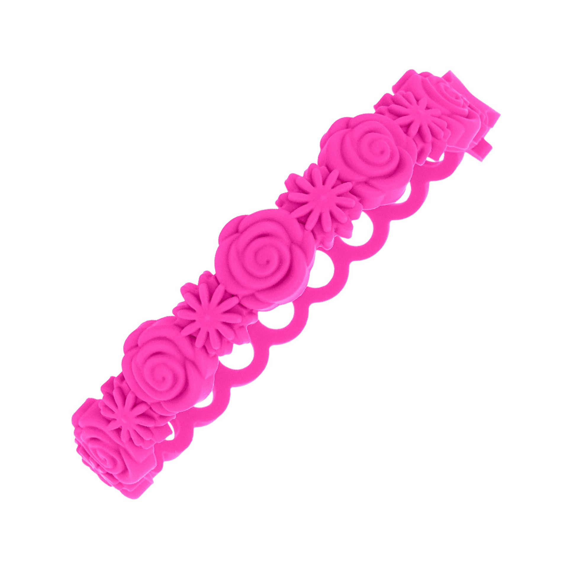3D Rosen Silikon-Armband/Fußkette