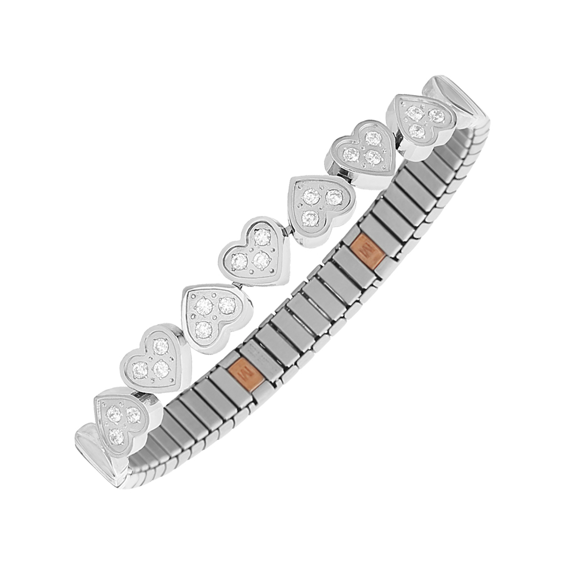 Flexi-Armband silber