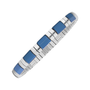 Flexi-Armband Pure Blau silber