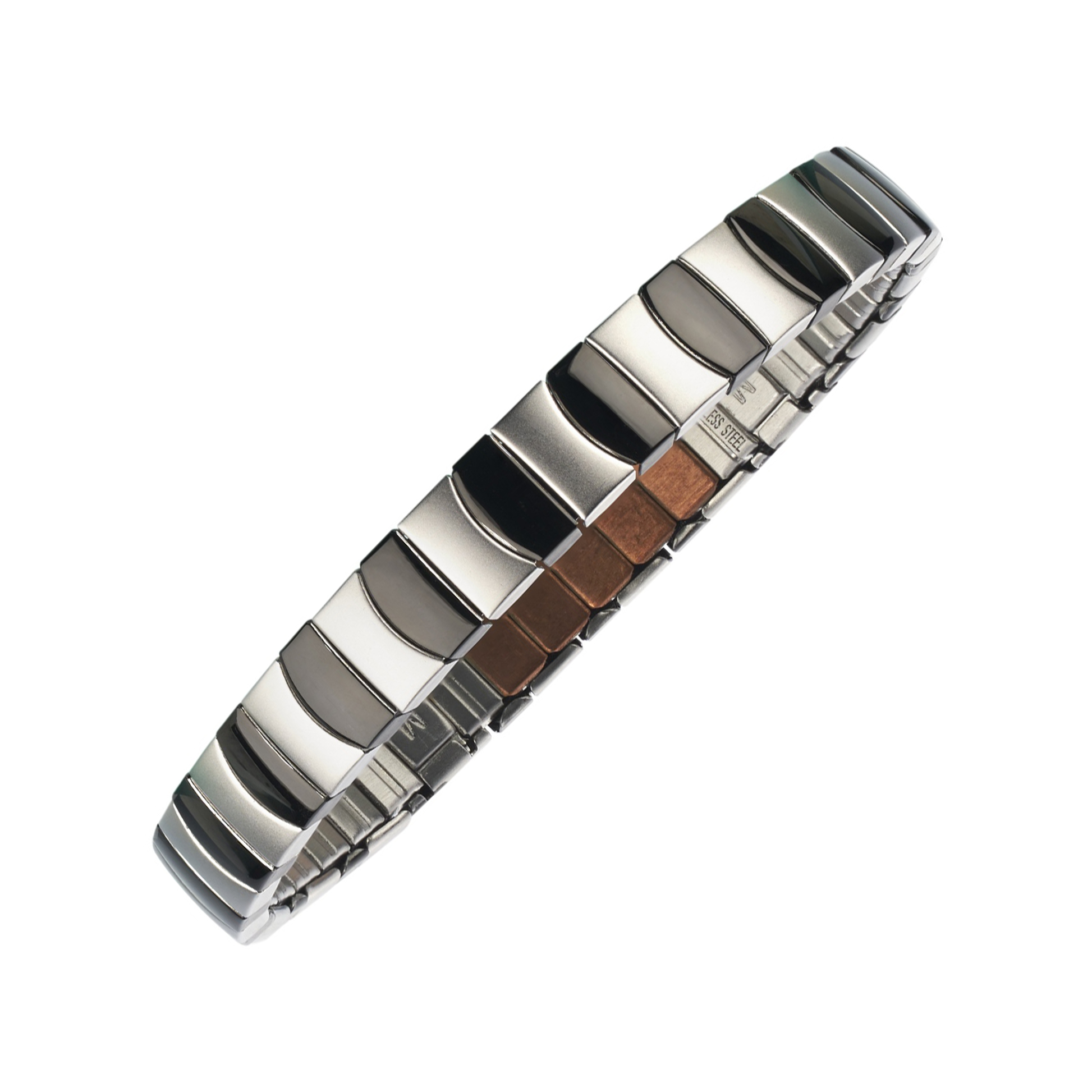 Flexi-Armband Kontrast – Schwarz