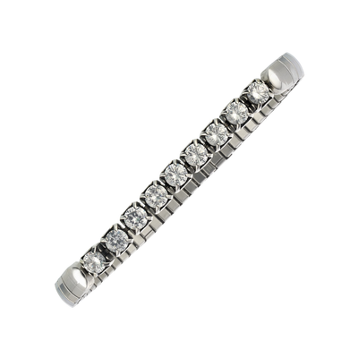 Bracelet Flexi-Tennis Argent