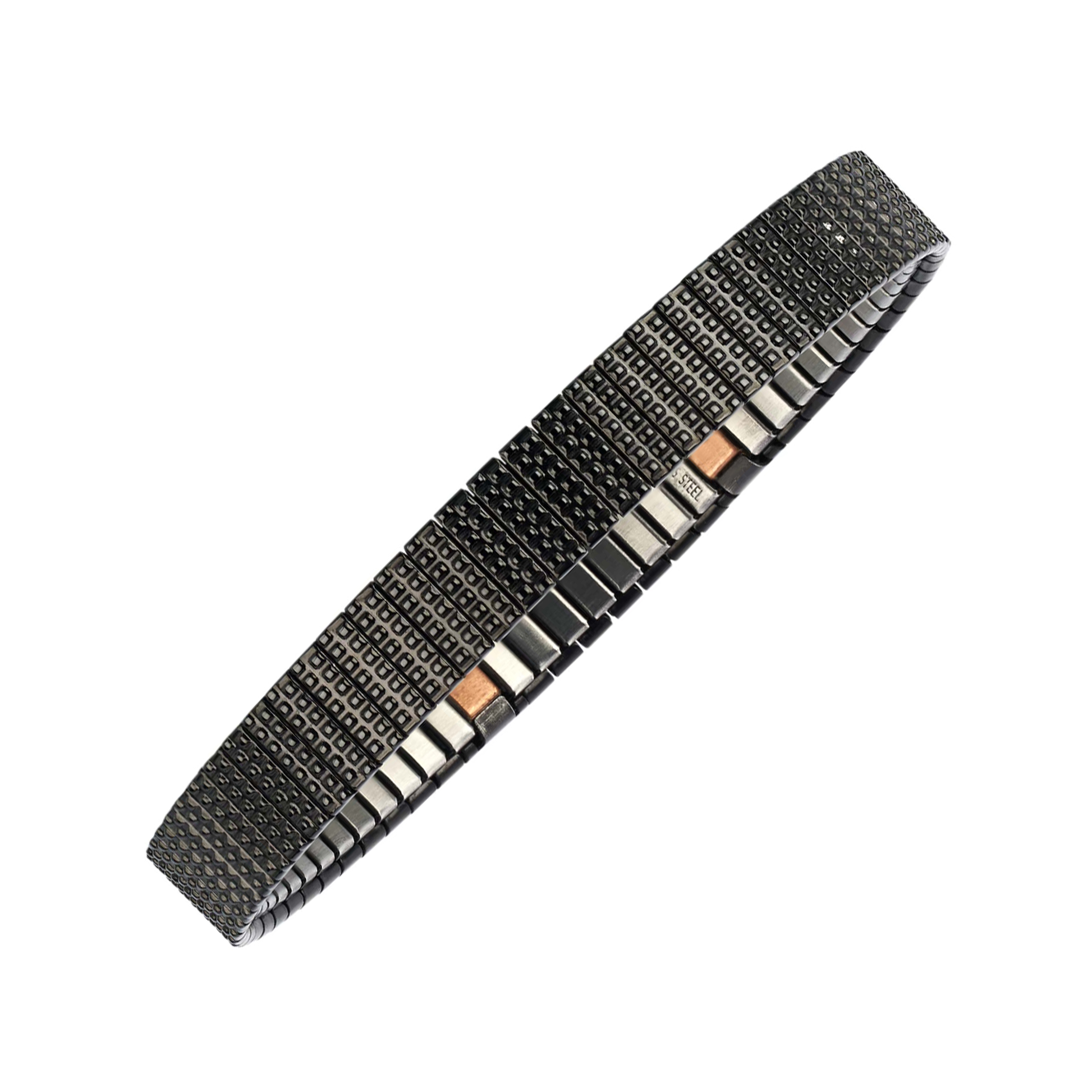 Flexi-Armband Mesh – Schwarz