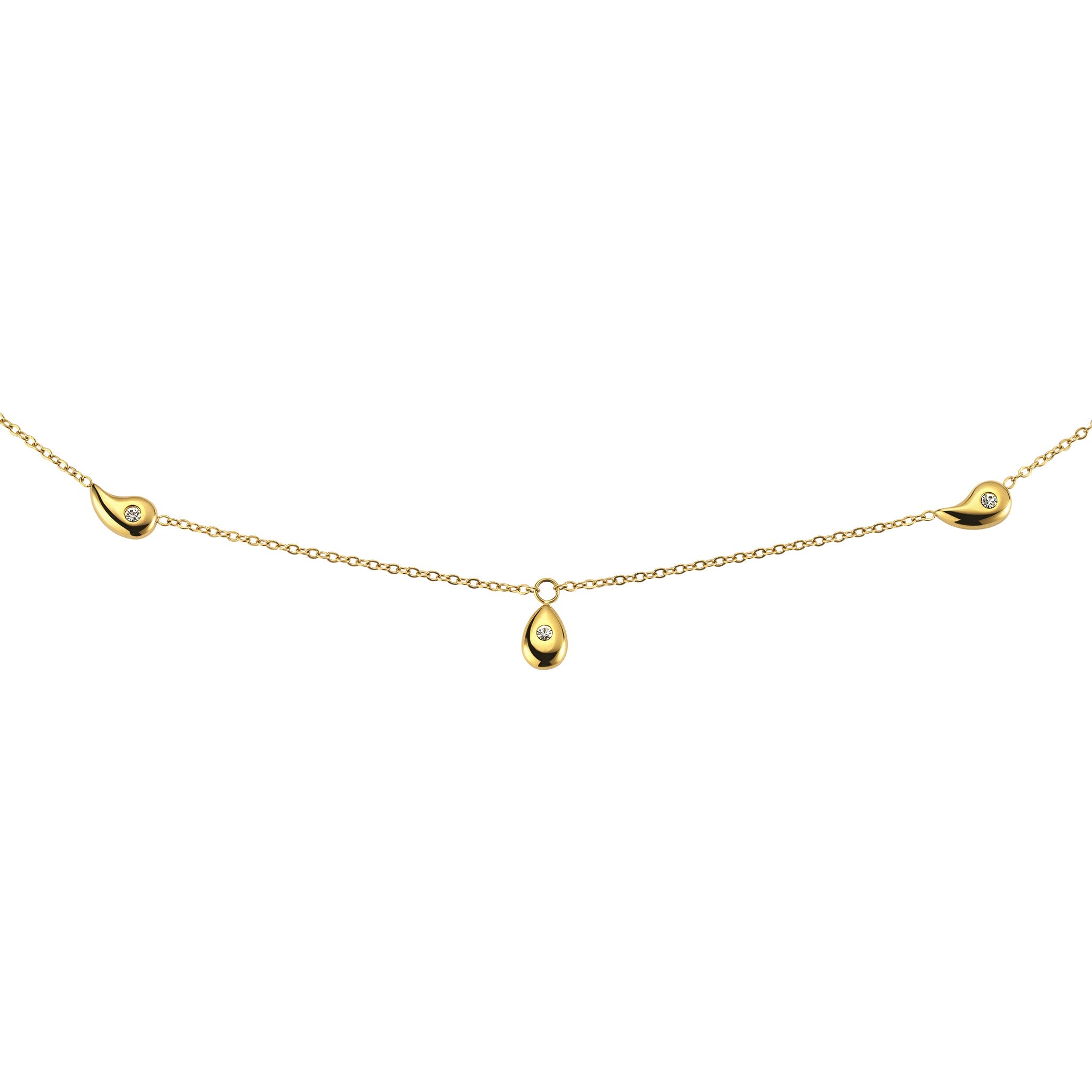 Fußkette Gold Drops