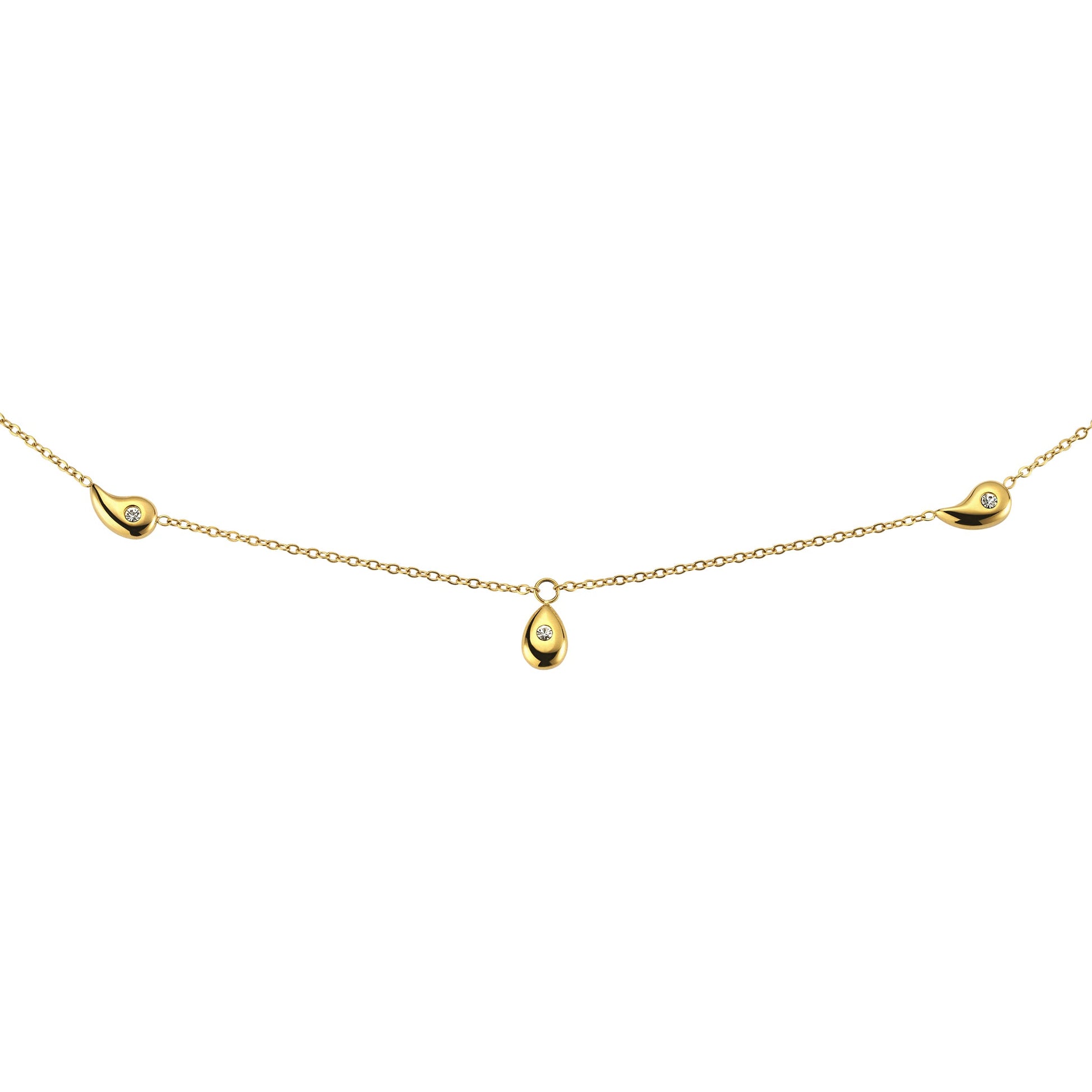 Fußkette Gold Drops