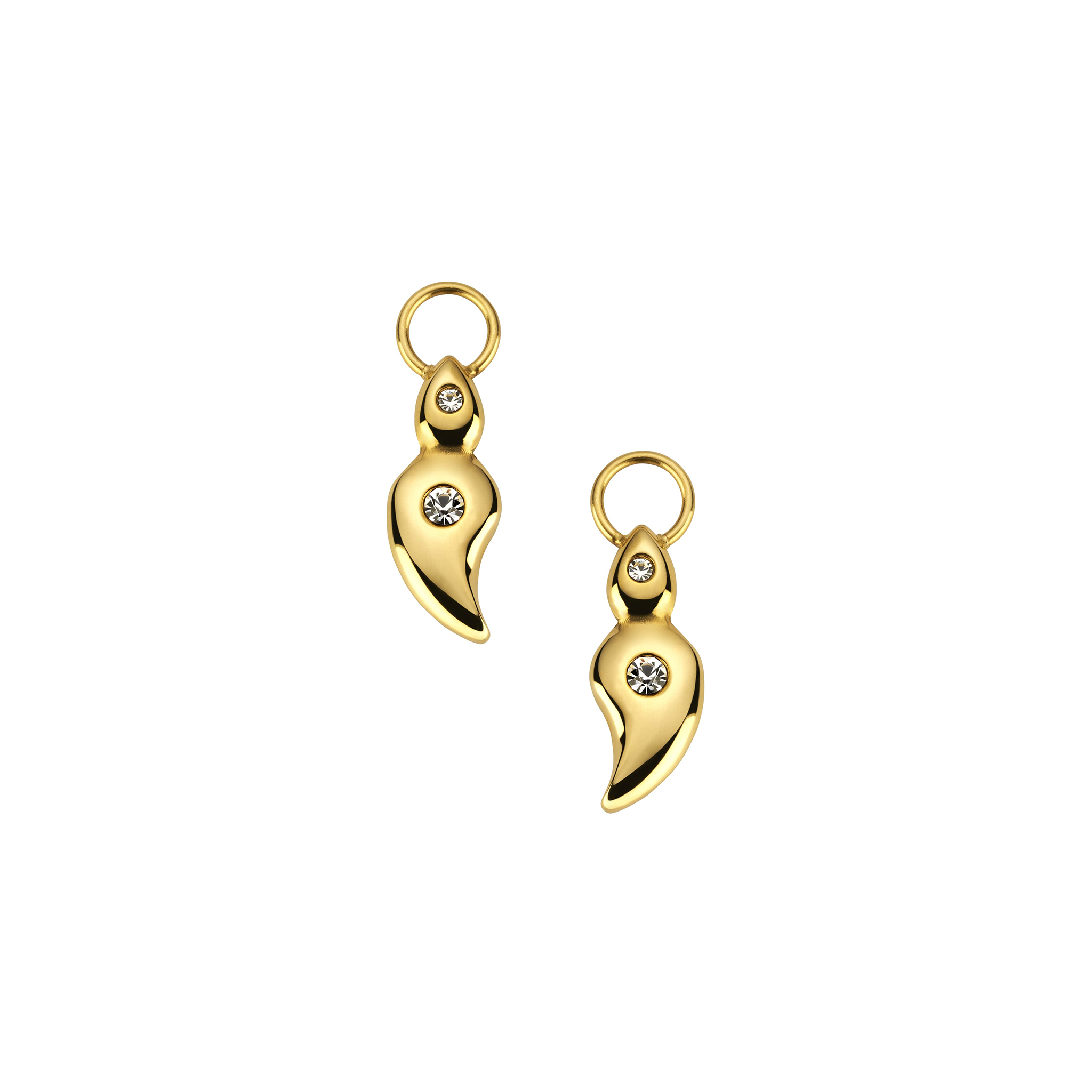 Ohrring-Einhänger Golden Drops