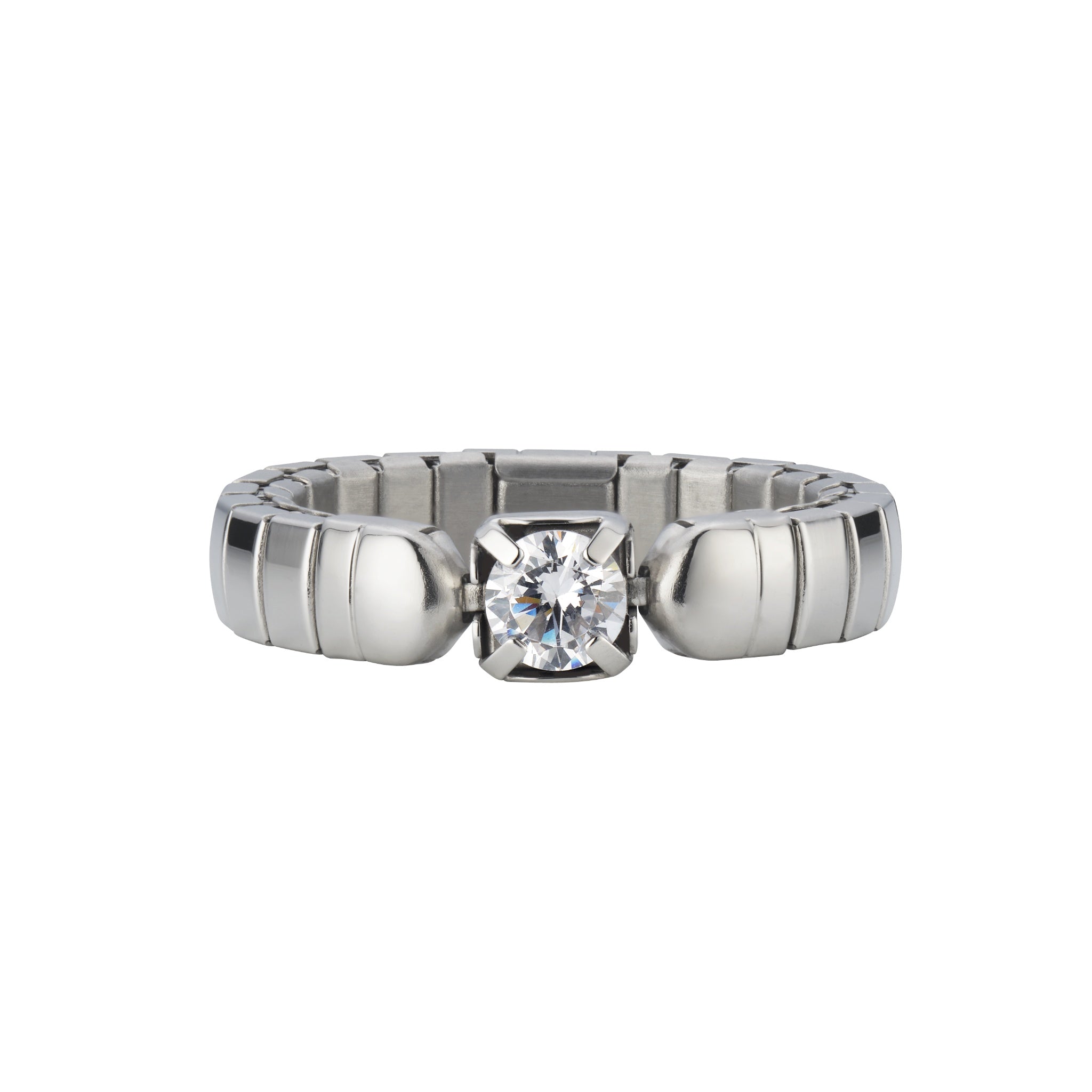 Flexi-Ring Brilliant Elegance – Silber