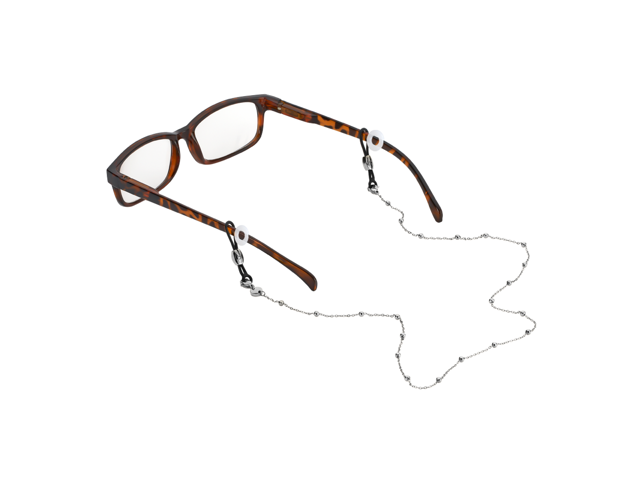 Brillenkette silber