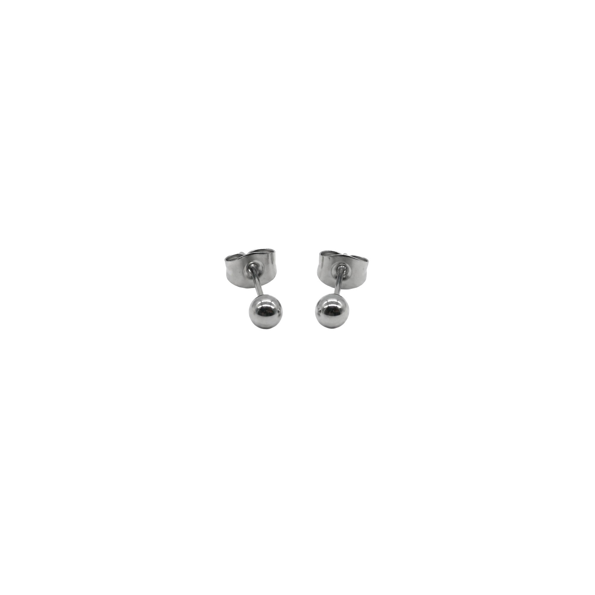Ohrstecker Kugel, Ø 4 mm