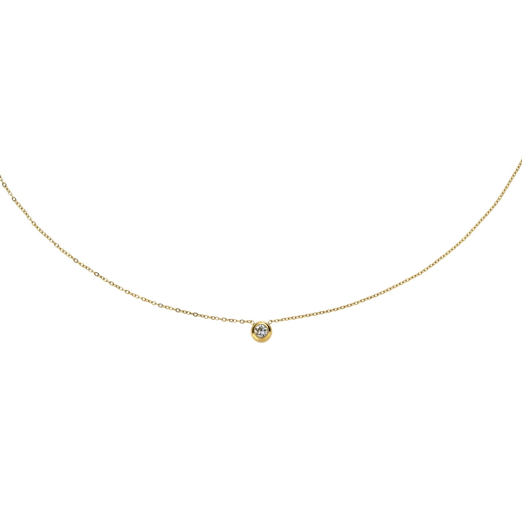 Halskette Gold, M bis XL